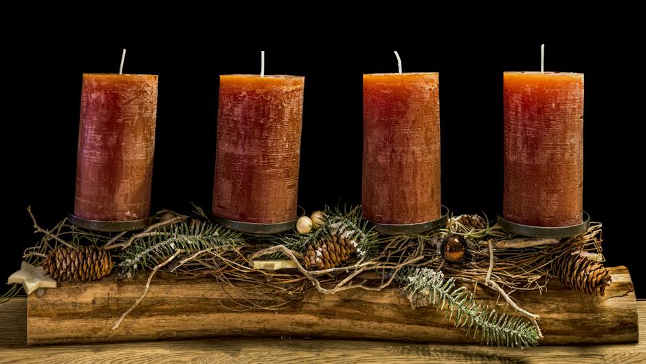 Candles Rustic 4