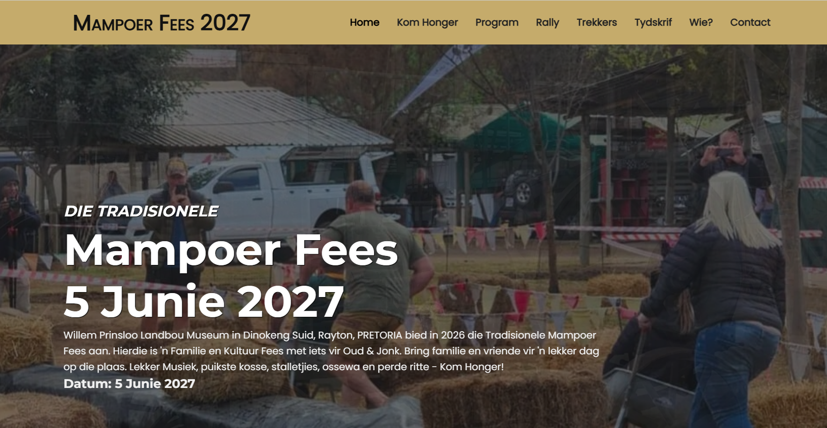 Mampoer Fees 2027 Junie 5